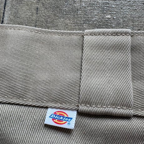 80's Dickies 874 USA製 ベージュ ワークパンツ
