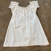 1900-20s antique victorian コットン レース ワンピース