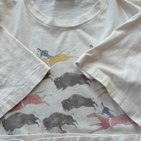 90s usa made art TEE