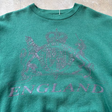 90s soffe England イングランド  プリント スウェット
