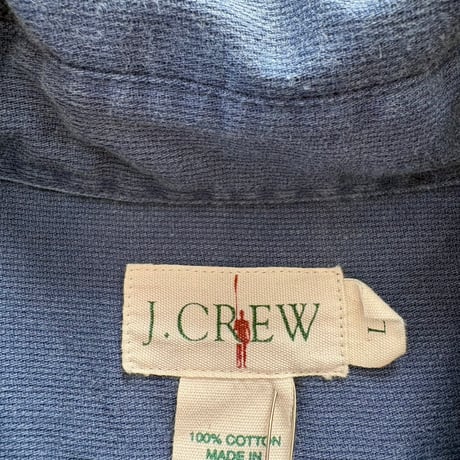 J.CREW VINTAGE 巨人タグ コットン100 ボタンダウン 長袖 シャツ