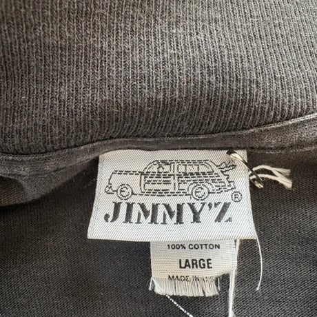 90s USA製 JIMMY'S モックネック ロンTEE