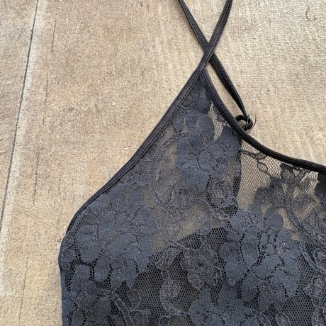 Victoria's Secret　usa made シースルー 花総柄 キャミソール