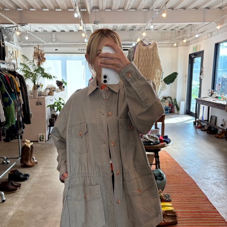 vintage Blair コットン サファリ ジャケット