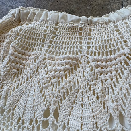 Soft surroundings  コットン 鍵網 デザイン スカート
