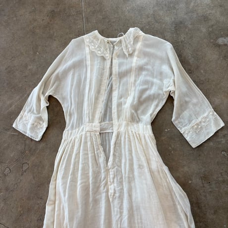 1900-30s antique レース ワンピース