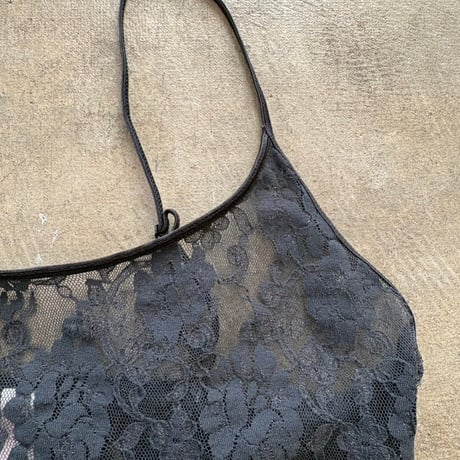 Victoria's Secret　usa made シースルー 花総柄 キャミソール