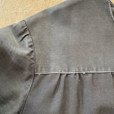 Vintage EURO ワーク スモッグ ２トーン ワンピース