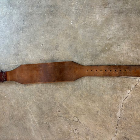 VINTAGE レザー ワイド ベルト
