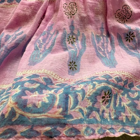 70s vintage Indian dress setup