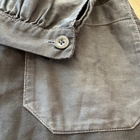 Vintage EURO ワーク スモッグ ２トーン ワンピース