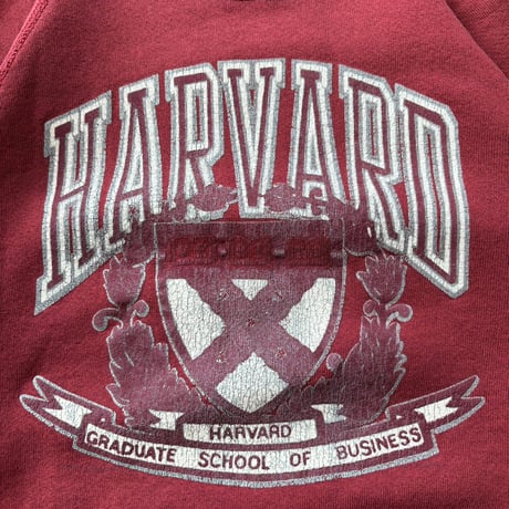80s harvard カレッジ スウェット