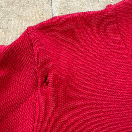 30s- vintage Sand Knitting Mills レタード ニット セーター