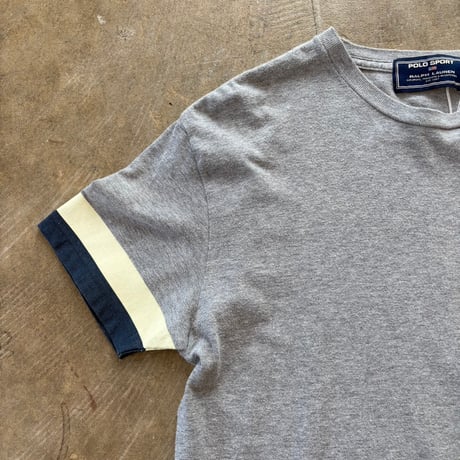 90s POLO SPORT ポロスポ Pバックプリント TEE
