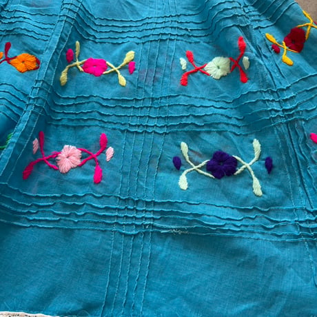 Vingate メキシカン 刺繍 ワンピース