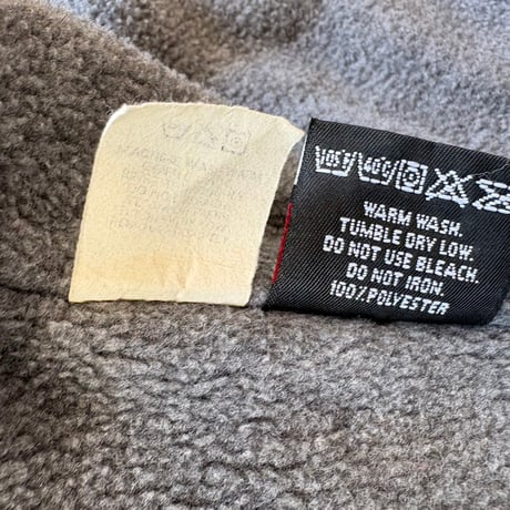 90s usa製 old supreme ナイロン フリース ジャケット