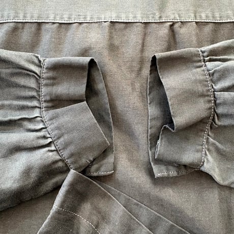 Vintage EURO ワーク スモッグ ２トーン ワンピース