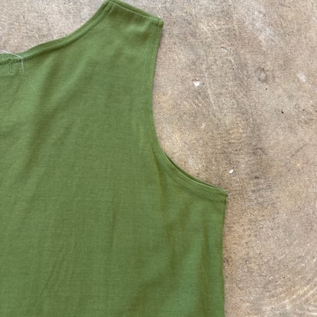 vintage CHRISTIAN AUJARD スリット入り タンクトップ