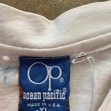 80s usa made Ocean Pacific サーフtee