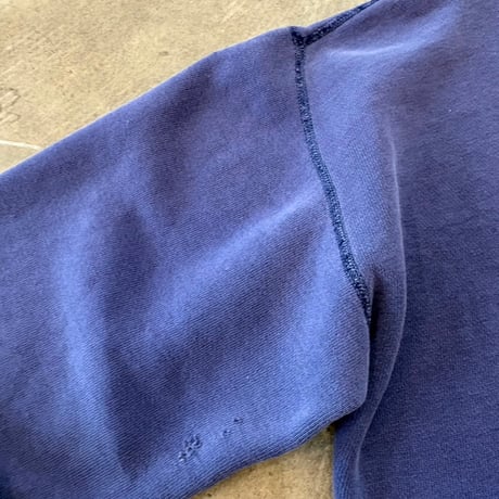 60s RUSSELL vintage 前V ナス紺 フェイド スウェット
