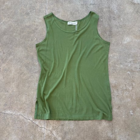vintage CHRISTIAN AUJARD スリット入り タンクトップ