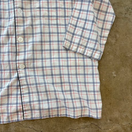 70s JC Penny チェック柄 パジャマ シャツ