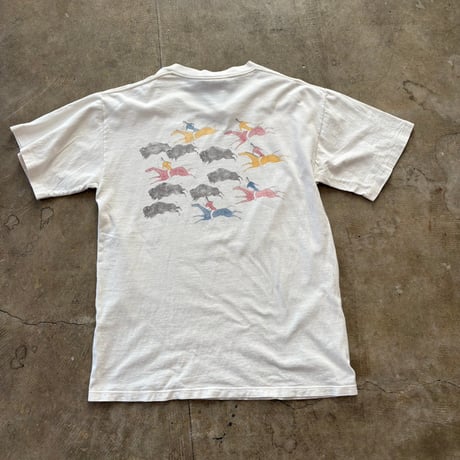 90s usa made art TEE