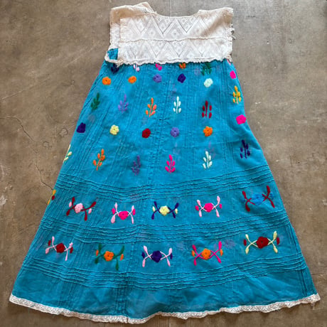 Vingate メキシカン 刺繍 ワンピース