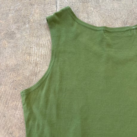 vintage CHRISTIAN AUJARD スリット入り タンクトップ