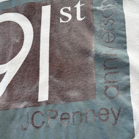 90s JC penny バックプリントtee