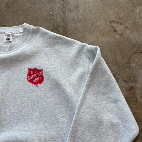 90s THE SALVATION ARMY ワンポイント スウェット