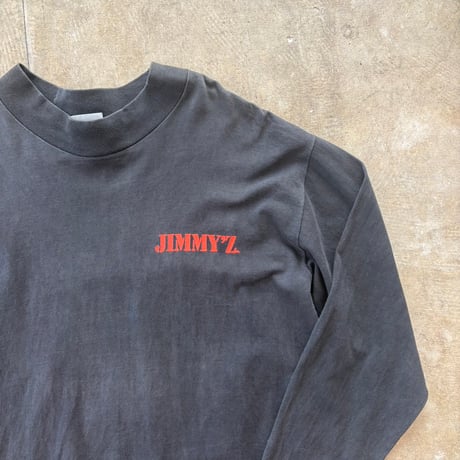 90s USA製 JIMMY'S モックネック ロンTEE