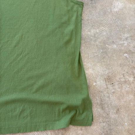vintage CHRISTIAN AUJARD スリット入り タンクトップ