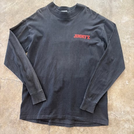 90s USA製 JIMMY'S モックネック ロンTEE