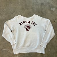 50s- vintage カレッジ スウェット