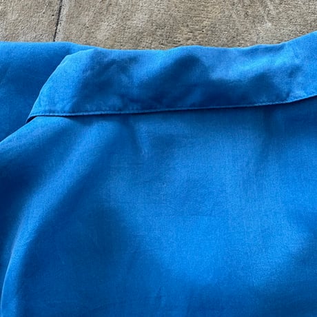NEW YORK STUDIO SILK 100 ノースリーブ シャツワンピース
