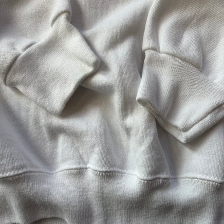 80s hanes ヘインズ スウェット ホワイト 手繋ぎ