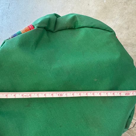 vintage カラフル レインボーカラー プール ナイロンBAG