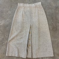 80s vintage ツイード ウール混 スカート