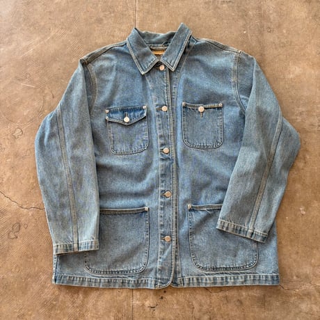 90s Liz Claiborne デニム カバーオール ジャケット
