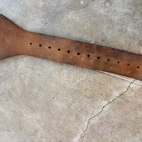 VINTAGE レザー ワイド ベルト