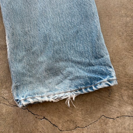 Levi's 66後期 501 クラッシュ デニム パンツ