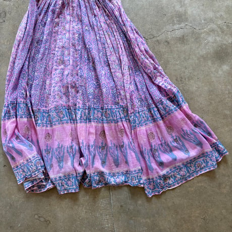 70s vintage Indian dress setup