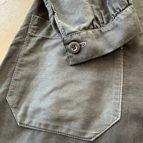 Vintage EURO ワーク スモッグ ２トーン ワンピース