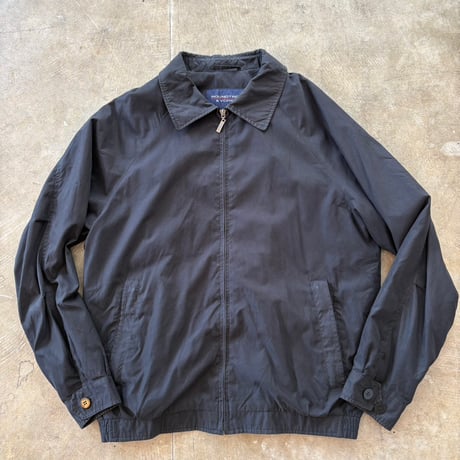 ROUNDTREE＆YORKE ブラックカラー スウィングトップ ジャケット
