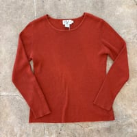 90s アクリル コットン リブ ニット