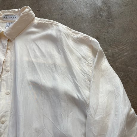 EXPRESS 長袖 シルクシャツ