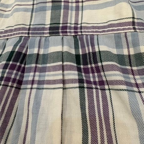 80s Eddie Bauer コットン チェック 長袖 シャツ