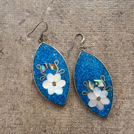 vintage メキシコ シルバー ピアス