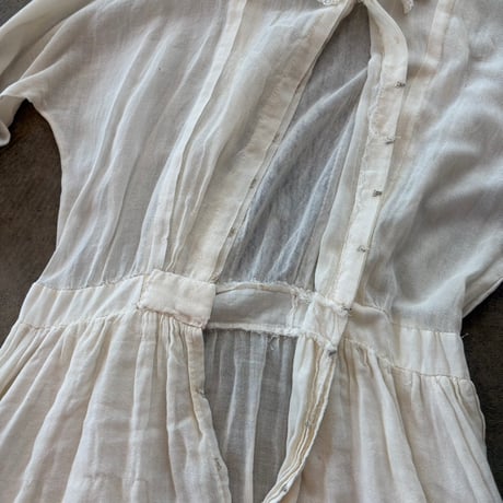 1900-30s antique レース ワンピース